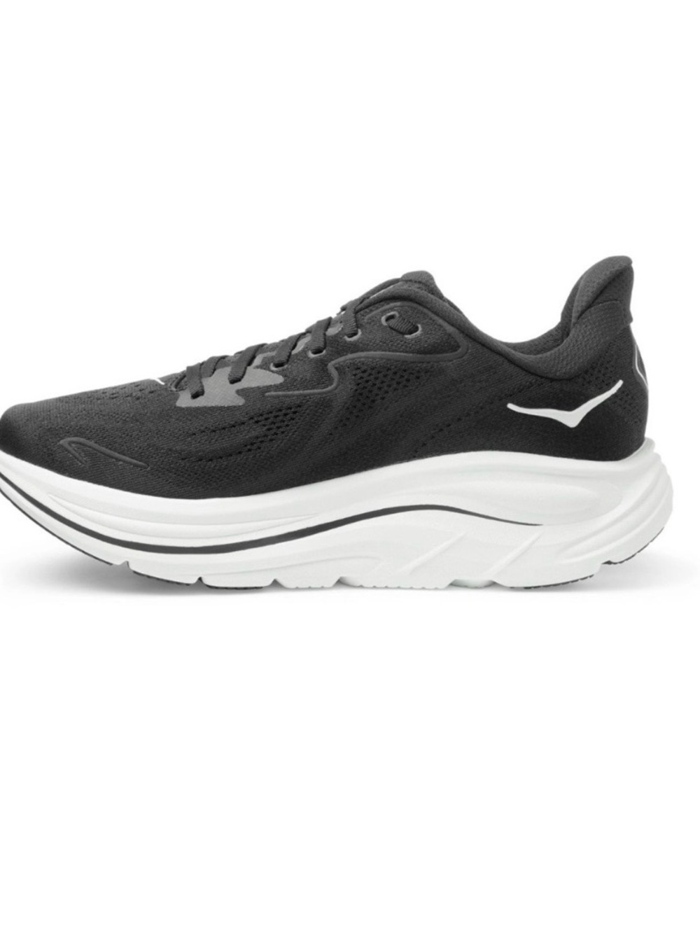 Hoka Men's Black&White Running Shoes brand new, soft and comfortable (Size10.5) - Picture 3 of 7